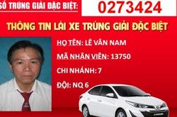 Một tài xế taxi trúng thưởng chiếc xế hộp giá trị