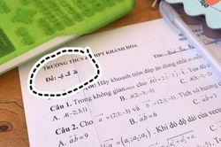 Sáng tạo như giáo viên 'trường người ta', dùng chữ Ấn Độ làm mã đề khiến học sinh khóc thét