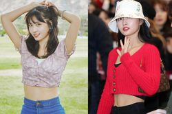 Mỹ nhân TWICE chăm diện áo crop top khoe da trắng, eo thon