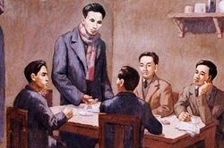 Trưng bày 'Thắp lửa niềm tin' kỷ niệm 90 năm Ngày thành lập Đảng
