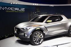 Hé lộ hình ảnh thật đầu tiên về xe bán tải đầu tay của Hyundai