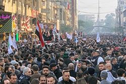 Hàng nghìn người Iraq đưa tang hai tư lệnh bị Mỹ ám sát