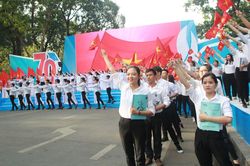 Hùng tráng lễ kỷ niệm 70 năm ngày truyền thống Học sinh, sinh viên tại TPHCM