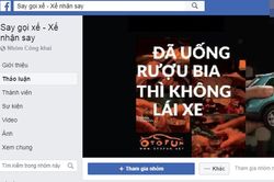 Dịch vụ 'say gọi xế', mua mũ áo xe ôm 'né' đo nồng độ cồn