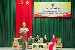 Nói không với vi phạm pháp luật, kỷ luật