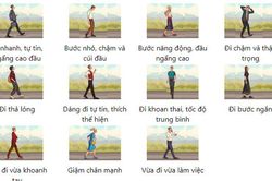 Nhìn dáng đi, 'bắt bài' ngay tính cách người đối diện