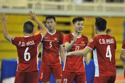Đội tuyển Việt Nam công bố danh sách chuẩn bị cho VCK futsal châu Á