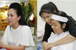Những giọt nước mắt rơi trong lễ tang nghệ sĩ Nguyễn Chánh Tín: 'Tuần trước anh còn rủ đi nhậu, vậy mà giờ không còn'