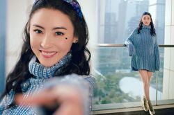 Trương Bá Chi xinh đẹp như thiếu nữ 20 dù đã U40, khóe mắt điểm xuyến trái tim theo phong cách 'Thơ hột lệ'