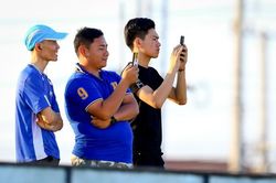 An ninh Thái Lan để CĐV phát trực tiếp buổi tập của U23 Việt Nam