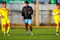 U23 Việt Nam tập ngay sau khi đến Buriram