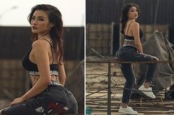 Muôn kiểu thời trang khoe cặp mông 'siêu to khổng lồ' của mỹ nhân Việt