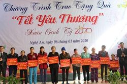 Nghệ An: Trao 11 mái ấm tình thương cho hội viên phụ nữ nghèo huyện Quỳnh Lưu