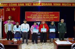 Khởi động chương trình 'Xuân Biên phòng ấm lòng dân bản' tại Lào Cai