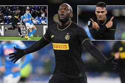 Lukaku lập cú đúp, Inter nhấn chìm Napoli