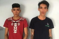 Bắt cặp đôi dàn cảnh trộm xe, lộ việc tàng trữ ma túy