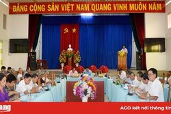 Góp ý dự thảo báo cáo chính trị của Ban Chấp hành Đảng bộ huyện Châu Thành