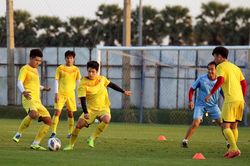 U23 Việt Nam tích cực chuẩn bị cho trận gặp U23 UAE