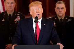 Mỹ 'xuống thang' với Iran nhưng Tổng thống Trump vẫn chỉ trích nặng nề tướng Soleimani
