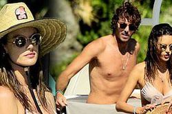 Alessandra Ambrosio tắm biển cùng bạn trai ở Brazil