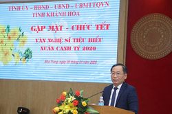 Lãnh đạo tỉnh Khánh Hòa gặp mặt, chúc Tết văn nghệ sĩ tiêu biểu