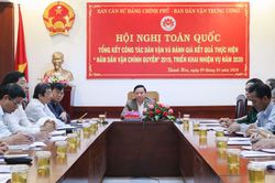 Hội nghị trực tuyến tổng kết công tác dân vận toàn quốc