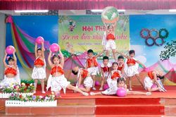 Hội thi Bé với điệu nhảy Aerobic