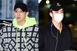 Chanyeol mặc áo neon, Sehun diện cả cây đen khi sang Việt Nam