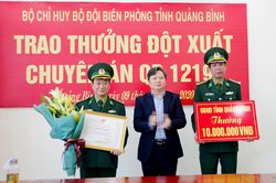Quảng Bình: Khen thưởng Ban chuyên án triệt phá vụ vận chuyển 6 vạn viên ma túy qua biên giới