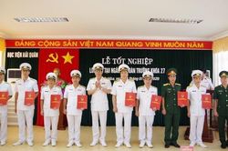 Học viện Hải quân tổ chức lễ tốt nghiệp Lớp đào tạo ngắn Lữ đoàn trưởng Khóa 27