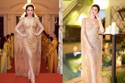 Đụng hàng toàn siêu mẫu với mỹ nhân showbiz, Nhật Kim Anh vẫn chẳng kém cạnh tí nào