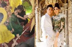 Lâm Khánh Chi đột ngột ngất xỉu tại lễ cưới tập thể cho 10 cặp đôi LGBT