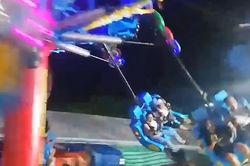 Hành khách gặp tai nạn, văng ra ngoài trong trò chơi mạo hiểm
