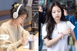 IU, Jennie và dàn mỹ nhân Hàn lăng xê mốt dùng chun vải từ thời cha mẹ