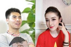 Á hậu Huyền My nói gì khi được dân tình ra sức 'đẩy thuyền' với cầu thủ Đức Huy?