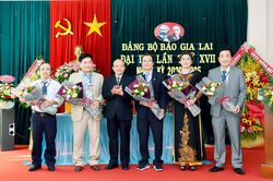 Đồng chí Huỳnh Kiên tái đắc cử Bí thư Đảng ủy Báo Gia Lai