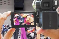 Người dân chính thức được ghi âm, ghi hình CSGT đang làm nhiệm vụ từ 15/1/2020