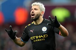 Aguero lập nhiều kỷ lục sau hat-trick giúp Man City thắng 6-1