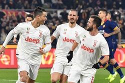 Ronaldo lập công, Juventus vô địch lượt đi Serie A