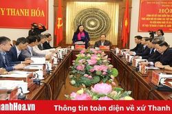 Đoàn công tác số 2 của Ban Chỉ đạo Trung ương về phòng, chống tham nhũng công bố kết quả kiểm tra tại Thanh Hóa