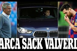 NÓNG: Barca chính thức sa thải Valverde, bổ nhiệm HLV vô danh