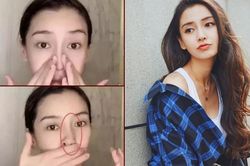 Angelababy bị lộ di chứng thẩm mỹ khi mũi bị vẹo lúc livestream?