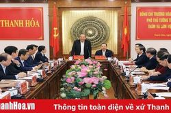 Phó Thủ tướng Thường trực Chính phủ Trương Hòa Bình thăm và làm việc tại Thanh Hóa