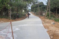 Đồng Hỷ: Đầu tư xây dựng đường liên xóm Tướng Quân - Gốc Vối