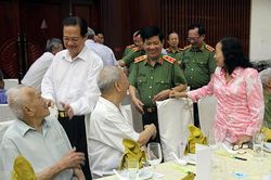 Bộ Công an gặp mặt, chúc tết các đồng chí cán bộ cao cấp