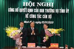 Công bố Quyết định của Ban Thường vụ Tỉnh ủy về công tác cán bộ