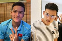 Với chiều cao 1,87 m, hậu vệ U23 Việt Nam mặc đồ đơn giản vẫn nổi bật