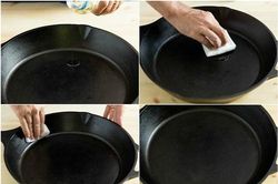 Chảo chống dính dùng cả năm không xước hay bong tróc chỉ nhờ một thao tác đơn giản này