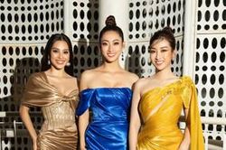 Tiểu Vy - Lương Thùy Linh - Đỗ Mỹ Linh khiến thảm đỏ bùng nổ vì nhan sắc 'bom tấn'