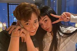 Giữa ồn ào cạch mặt, Ngô Kiến Huy và Miu Lê thân thiết đi ăn cùng nhau